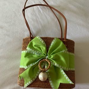 Bosom Buddy Bag - light green with Pearl